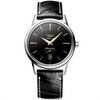 Longines Flagship Heritage 38.5mm Black/Rose Dial Men's Automatic Watch - Berry's Jewellers