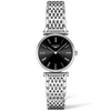 Longines La Grande Classique 24mm Steel Black Dial Quartz Bracelet Watch - Berry's Jewellers