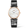 Longines La Grande Classique 29mm Mother of Pearl  Diamond Dial Quartz Strap Watch - Berry's Jewellers