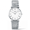 Longines La Grande Classique 36mm White Roman Dial Bracelet Watch - Berry's Jewellers