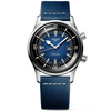 Longines Legend Diver 42mm Blue Gradient Dial Men's Leather Strap Watch - Berry's Jewellers