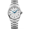 Longines Master Collection 34mm Silver Arabic Dial Automatic Bracelet Watch - Berry's Jewellers