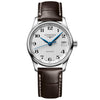 Longines Master Collection 34mm Silver Dial Strap Watch - Berry's Jewellers