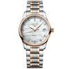 Longines Spirit 34mm Silver Dial Automatic Steel and Rose Gold Bracelet Watch - Berry's Jewellers