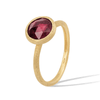 Marco Bicego 18ct Yellow Gold Jaipur Red Garnet Small Ring - Berry's Jewellers