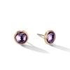 Marco Bicego Jaipur 18ct Yellow Gold Amethyst Stud Earrings - Berry's Jewellers