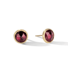 Marco Bicego Jaipur 18ct Yellow Gold Red Garnet Stud Earrings - Berry's Jewellers