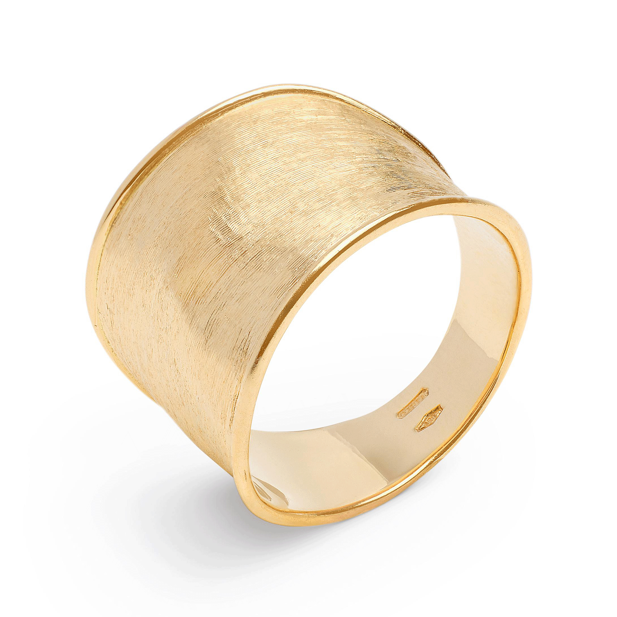 Marco Bicego Lunaria 18ct Yellow Gold Large Ring - Berry's Jewellers