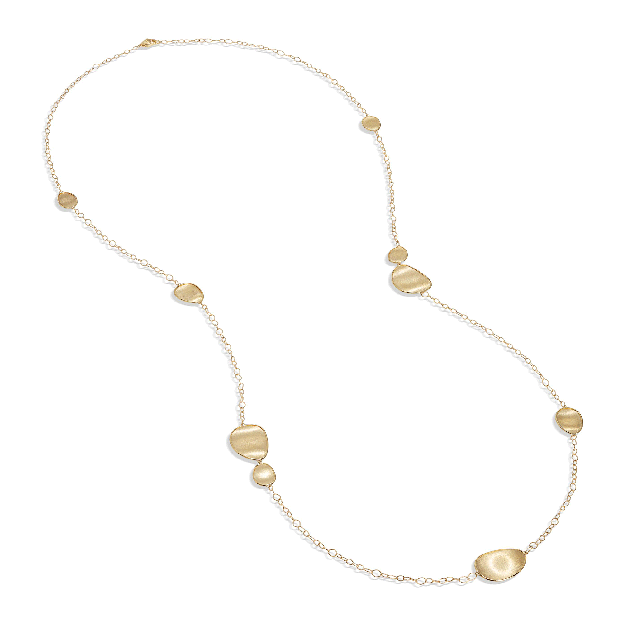 Marco Bicego Lunaria 18ct Yellow Gold Sautoir Necklace - Berry's Jewellers