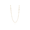 Marco Bicego Siviglia 18ct Yellow Gold One Row Flat Bead Long Necklace - Berry's Jewellers