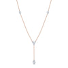 Berry's 18ct Rose Gold Diamond Drop Pendant - Berry's Jewellers