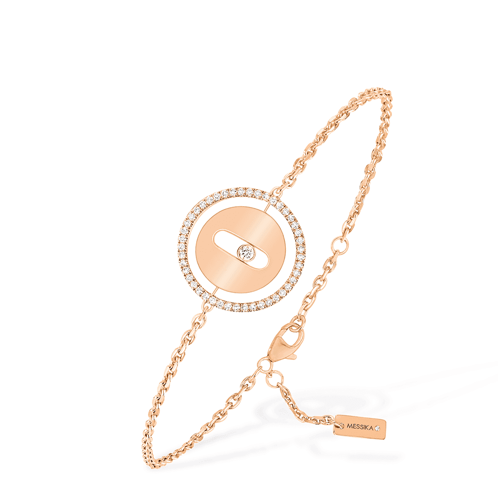 Messika Paris 18ct Pink Gold Lucky Move Diamond Bracelet - Berry's Jewellers