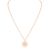 Messika Paris 18ct Pink Gold Lucky Move Diamond Necklace - Berry's Jewellers