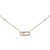 Messika Paris 18ct Pink Gold Move Uno Diamond Necklace - Berry's Jewellers