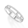 Messika Paris 18ct White Gold Move Romane Diamond Ring - Berry's Jewellers