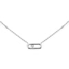 Messika Paris 18ct White Gold Move Uno Diamond Necklace - Berry's Jewellers