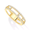 Messika Paris 18ct Yellow Gold Move Romane Diamond Ring - Berry's Jewellers