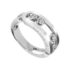 Messika Paris Move Classic 18ct White Gold Diamond Set Ring - Berry's Jewellers