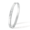 Messika Paris Move Noa 18ct white gold diamond bangle - Berry's Jewellers