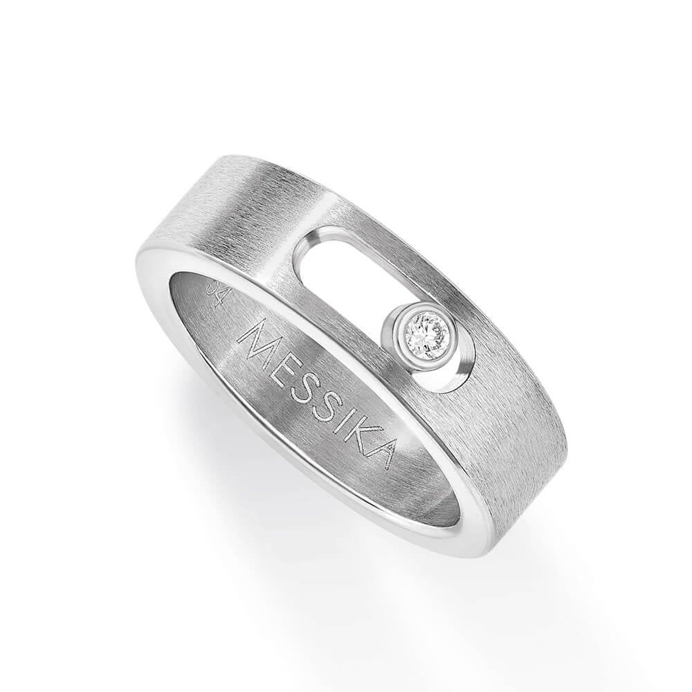 Move Titanium Natural Titanium & Diamond Ring