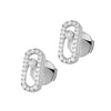 Messika Paris Move Uno 18ct White Gold Diamond Earrings - Berry's Jewellers