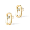 Messika Paris Move Uno 18ct Yellow Gold Diamond Earrings - Berry's Jewellers