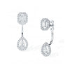 Messika Paris My Twin Toi & Moi 18ct White Gold Diamond Earrings - Berry's Jewellers