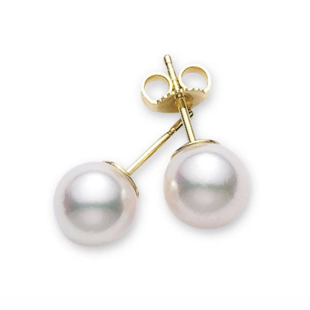 Mikimoto Classic A+ Grade Akoya Cultured Pearl Earrings 7.5-8mm & 8-8.5mm - Berry's Jewellers