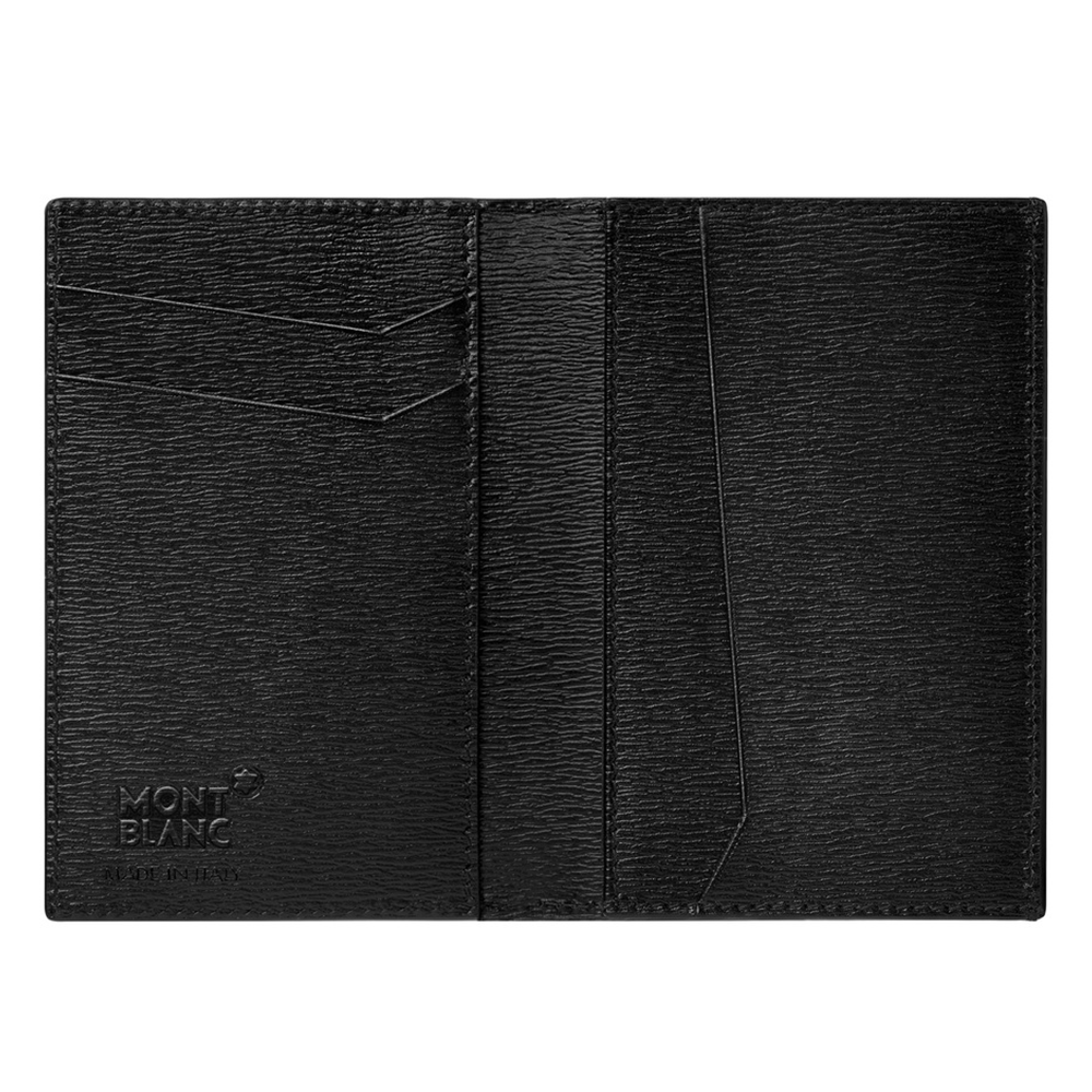 4810 Westside Business Card Holder in Black Leather