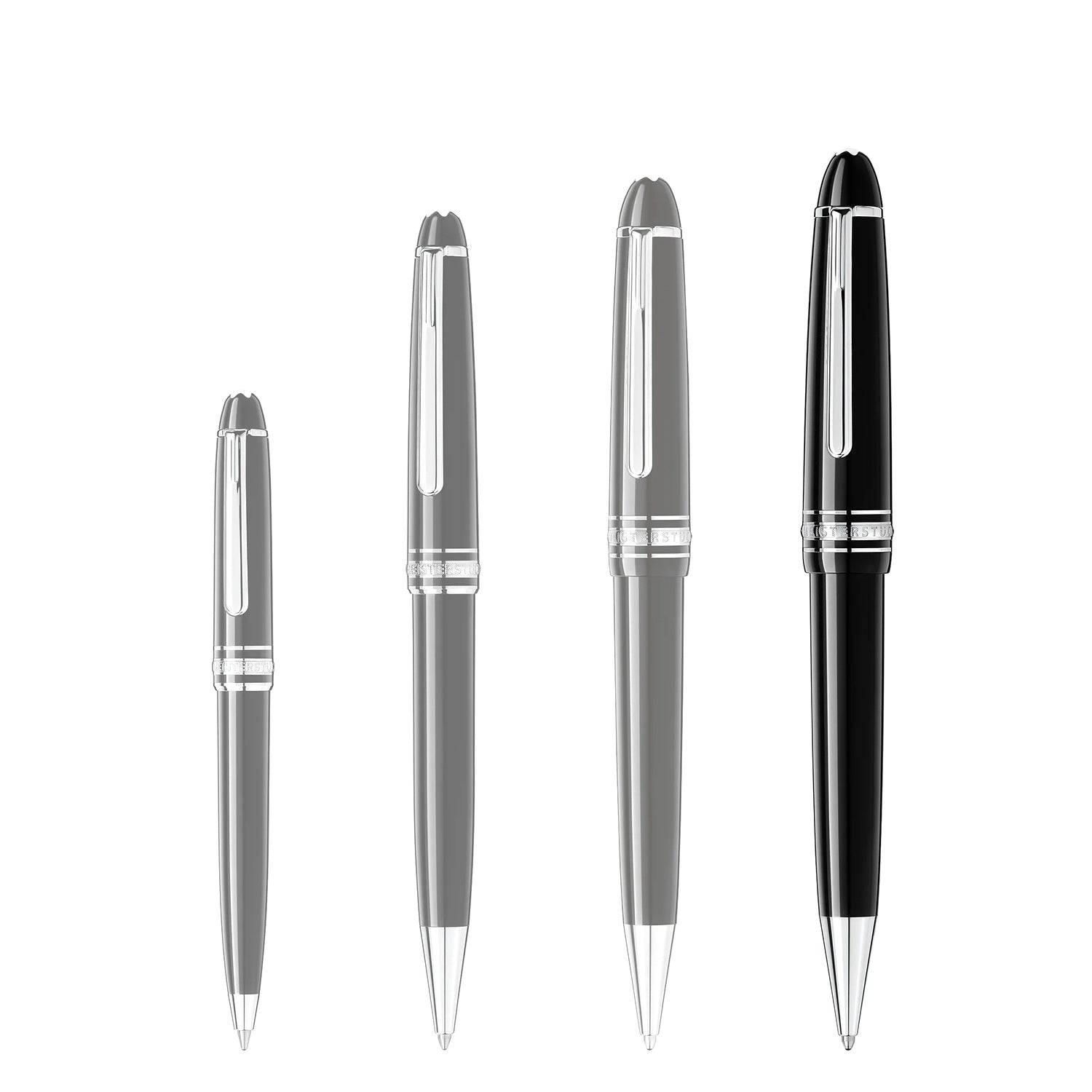 Montblanc Classique Meisterstuck Platinium Coated Le Grand Ballpoint Pen - Berry's Jewellers