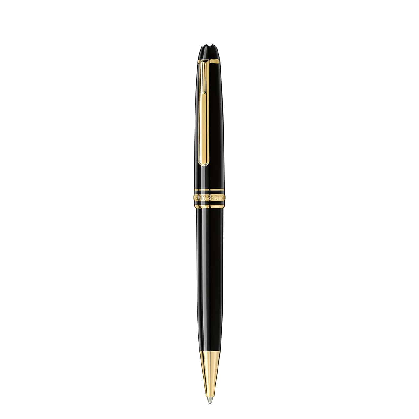 Classique Meisterstuck Yellow Plated Ballpoint Pen