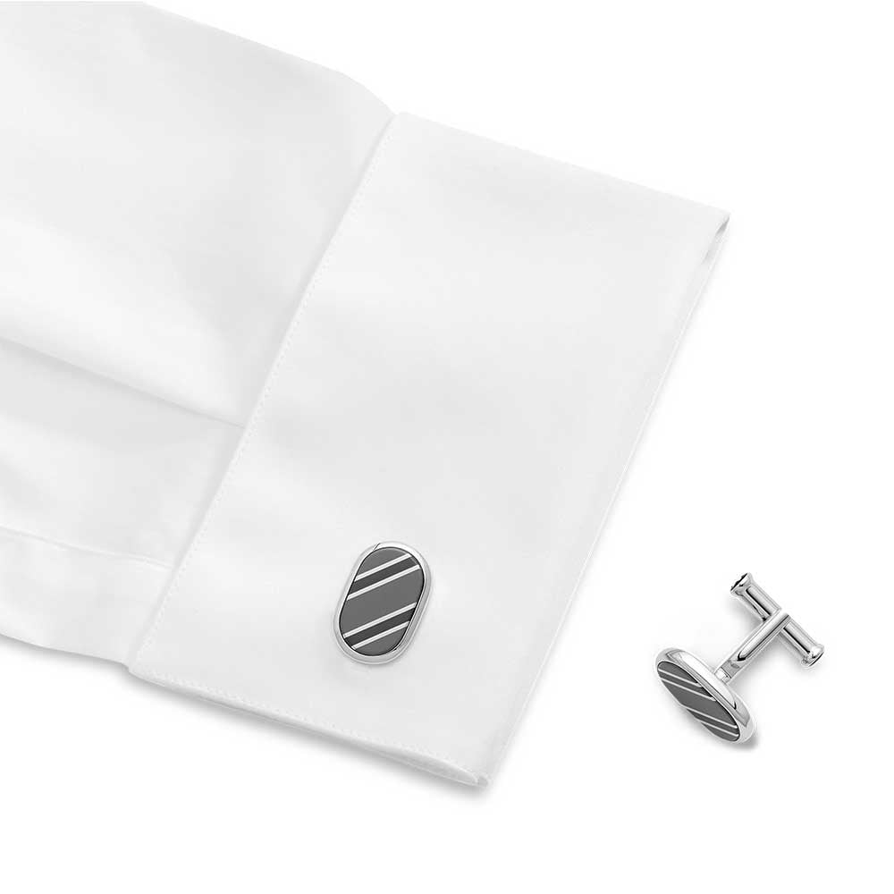 Essential Sartorial Stainless Steel Cufflinks