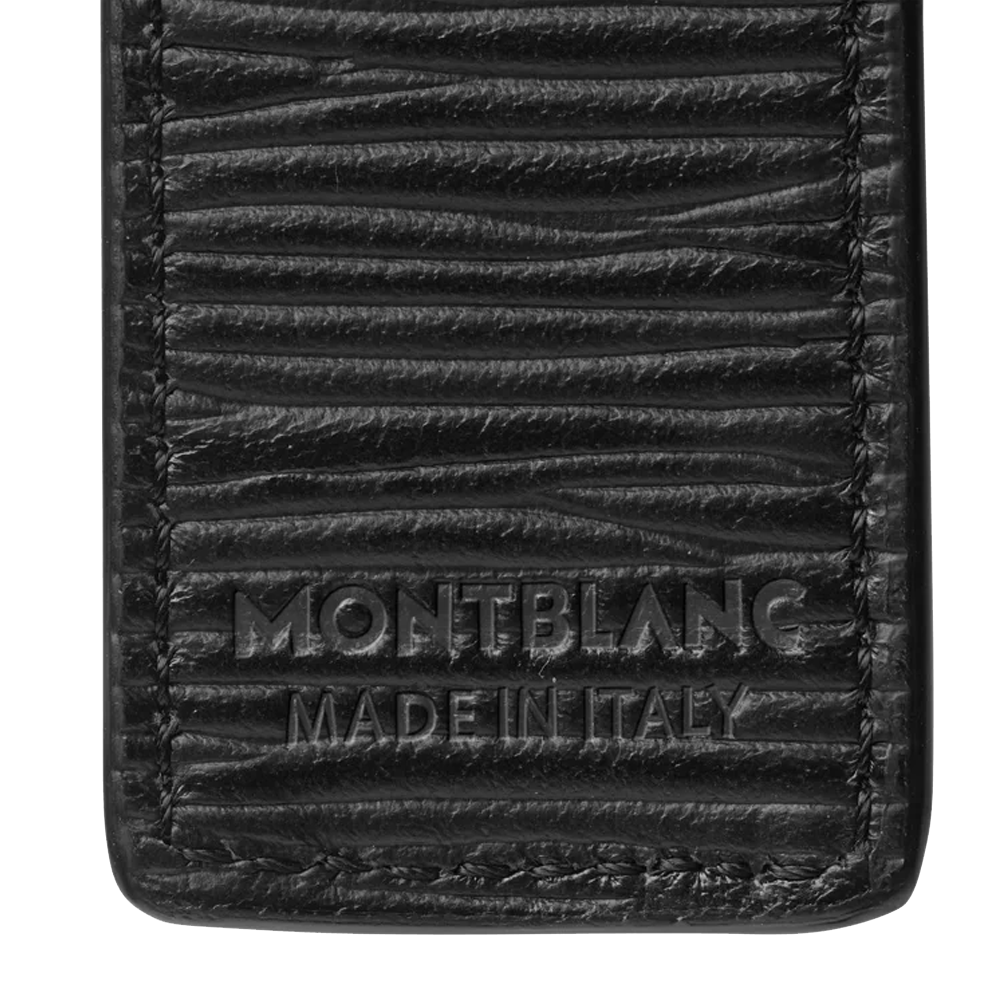 Montblanc Meisterstuck Black Leather Single Pen Pouch - Berry's Jewellers