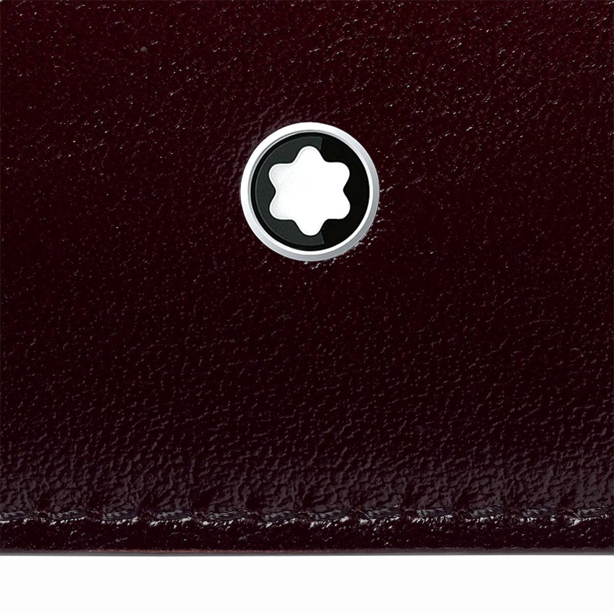 Montblanc Meisterstück Burgundy 6CC Leather Wallet - Berry's Jewellers