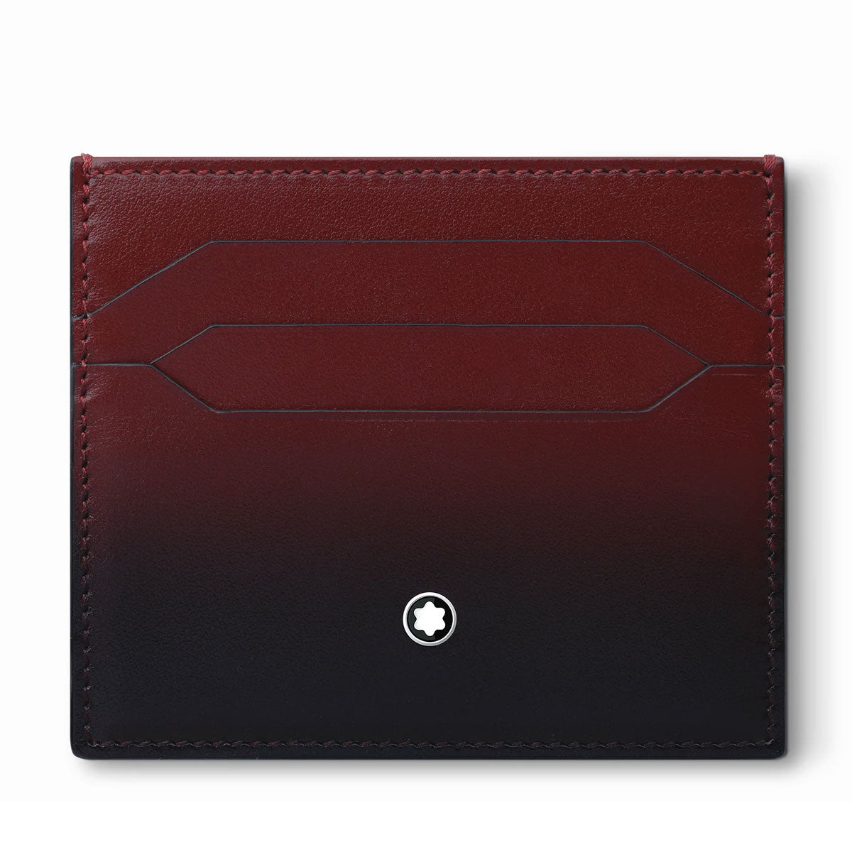 Meisterstuck Card Holder 6cc in Sfumato Burgundy Leather