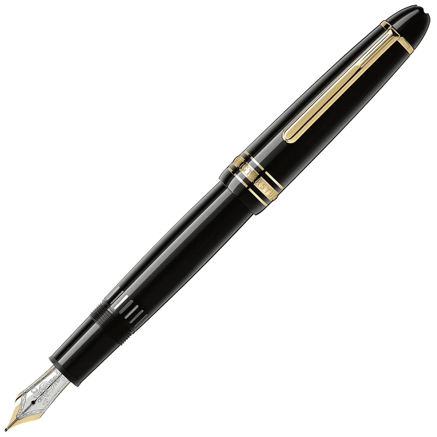 Meisterstuck Gold Plated Le Grand Fountain Pen