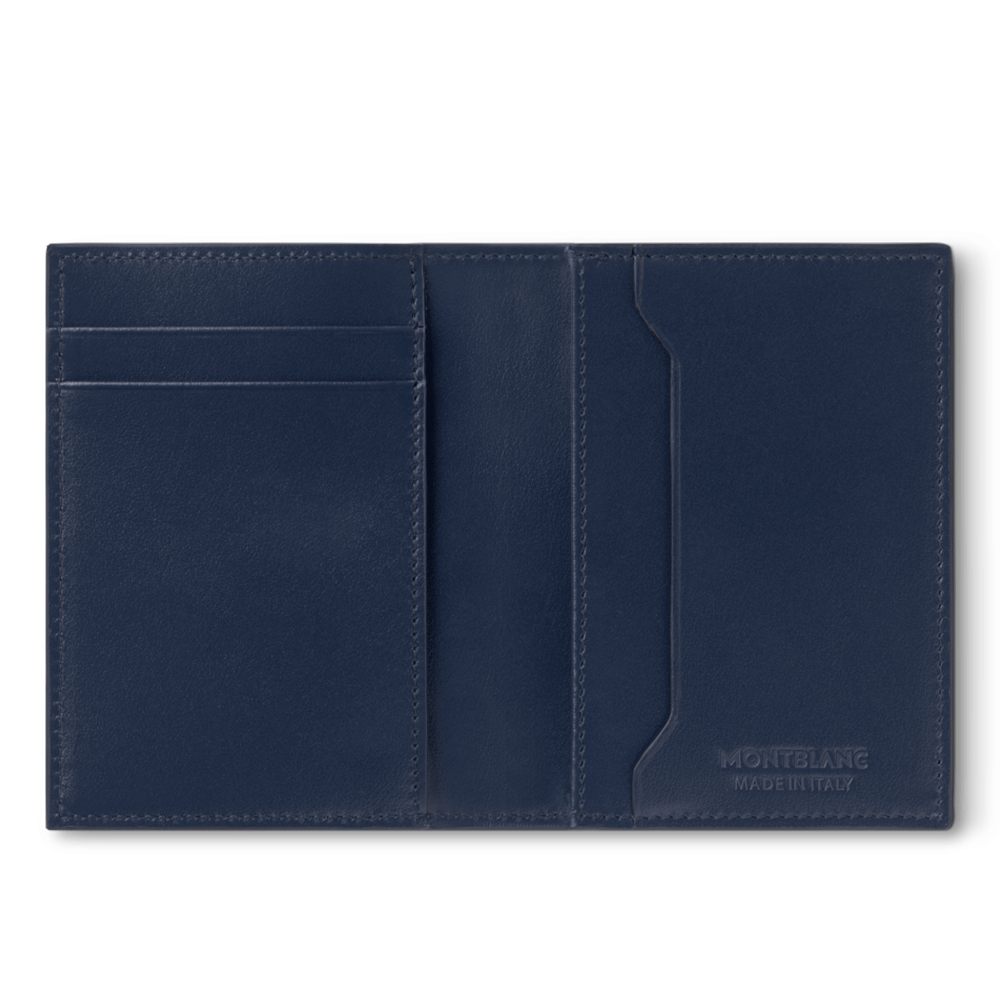 Meisterstuck Ink Blue Leather 4cc Card Holder