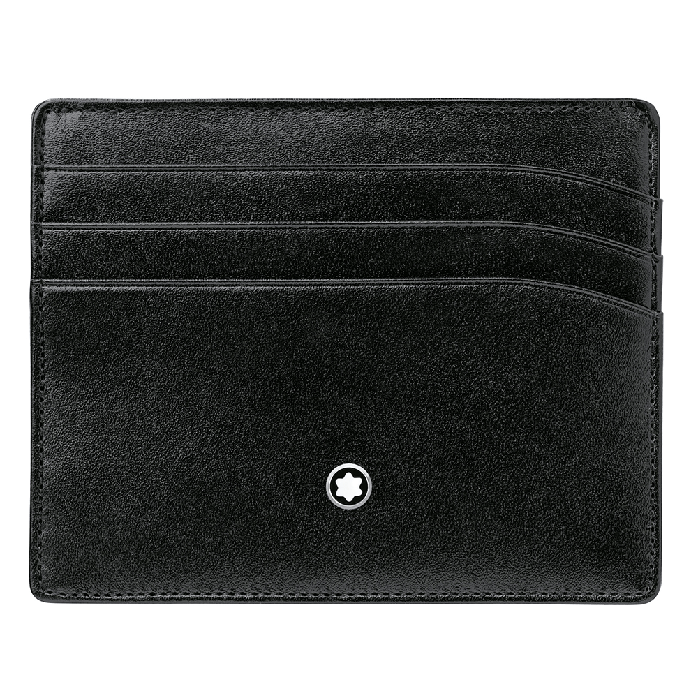 Meisterstuck Pocket Card Holder 6cc in Black Leather