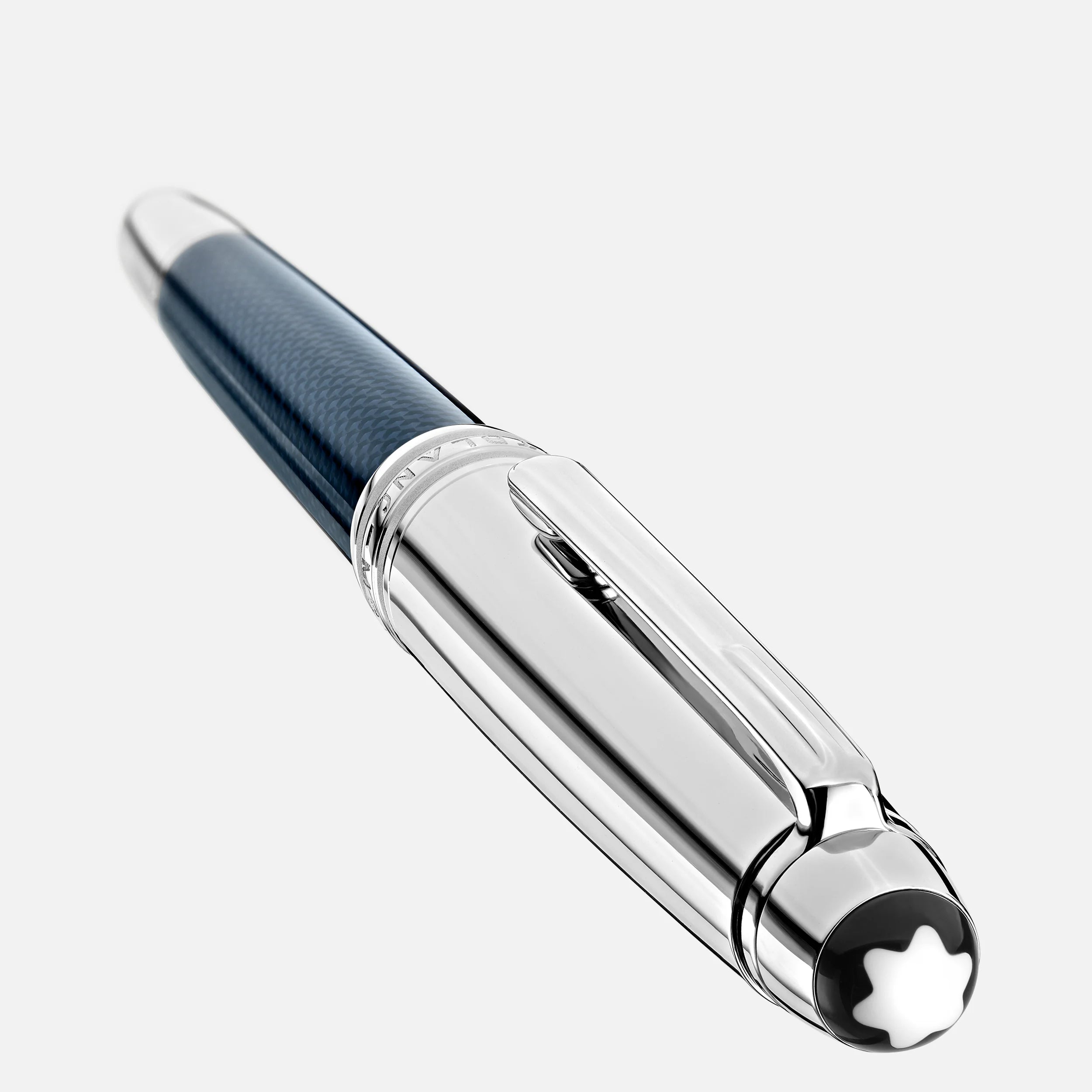 Montblanc Meisterstuck Solitaire Doue Blue Hour Classique Fountain Pen - Berry's Jewellers