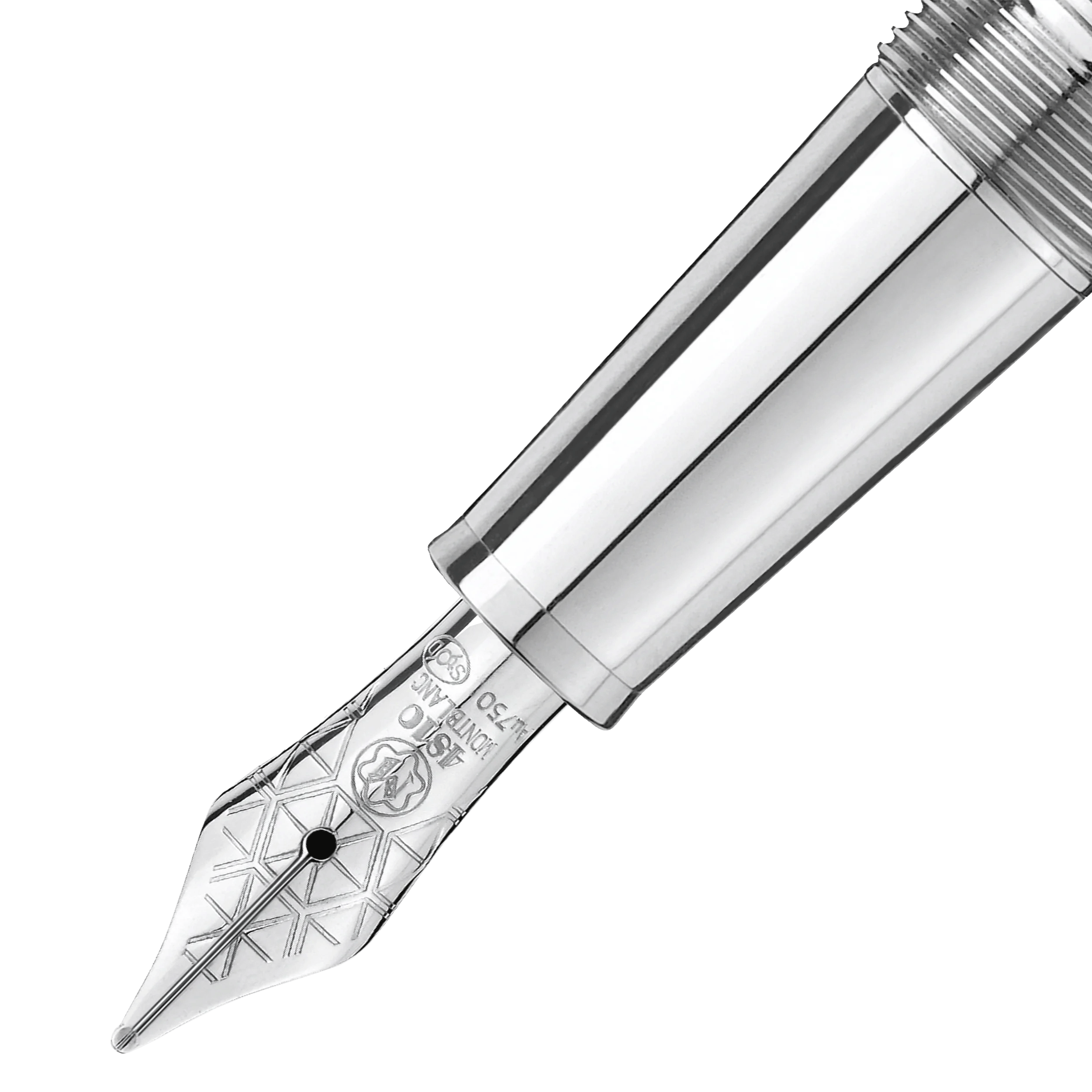 Montblanc Meisterstuck Solitaire Doue Blue Hour Classique Fountain Pen - Berry's Jewellers