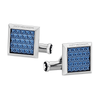 Montblanc Meisterstuck Square Blue Hour Inlay Cufflinks - Berry's Jewellers