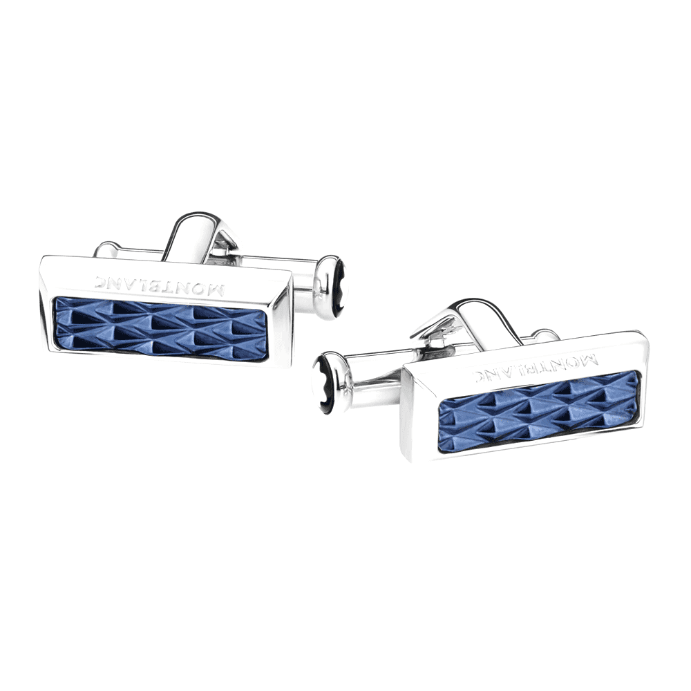 Montblanc Meisterstuck Steel Bar Cufflinks - Berry's Jewellers