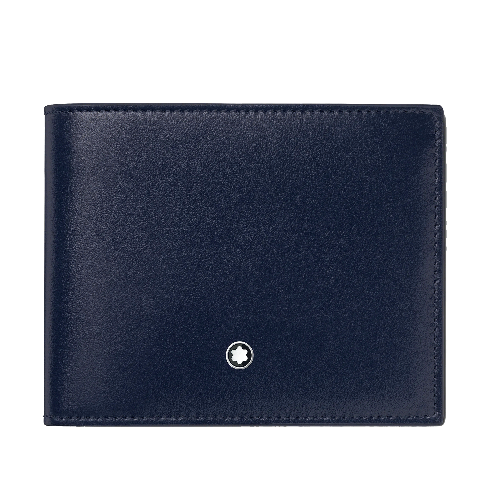 Montblanc Meisterstuck Wallet 6cc in Ink Blue Leather - Berry's Jewellers