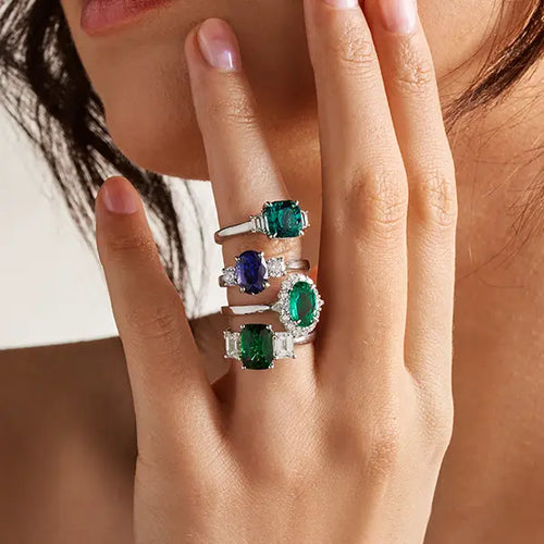 Discover Coloured Gemstone Rings