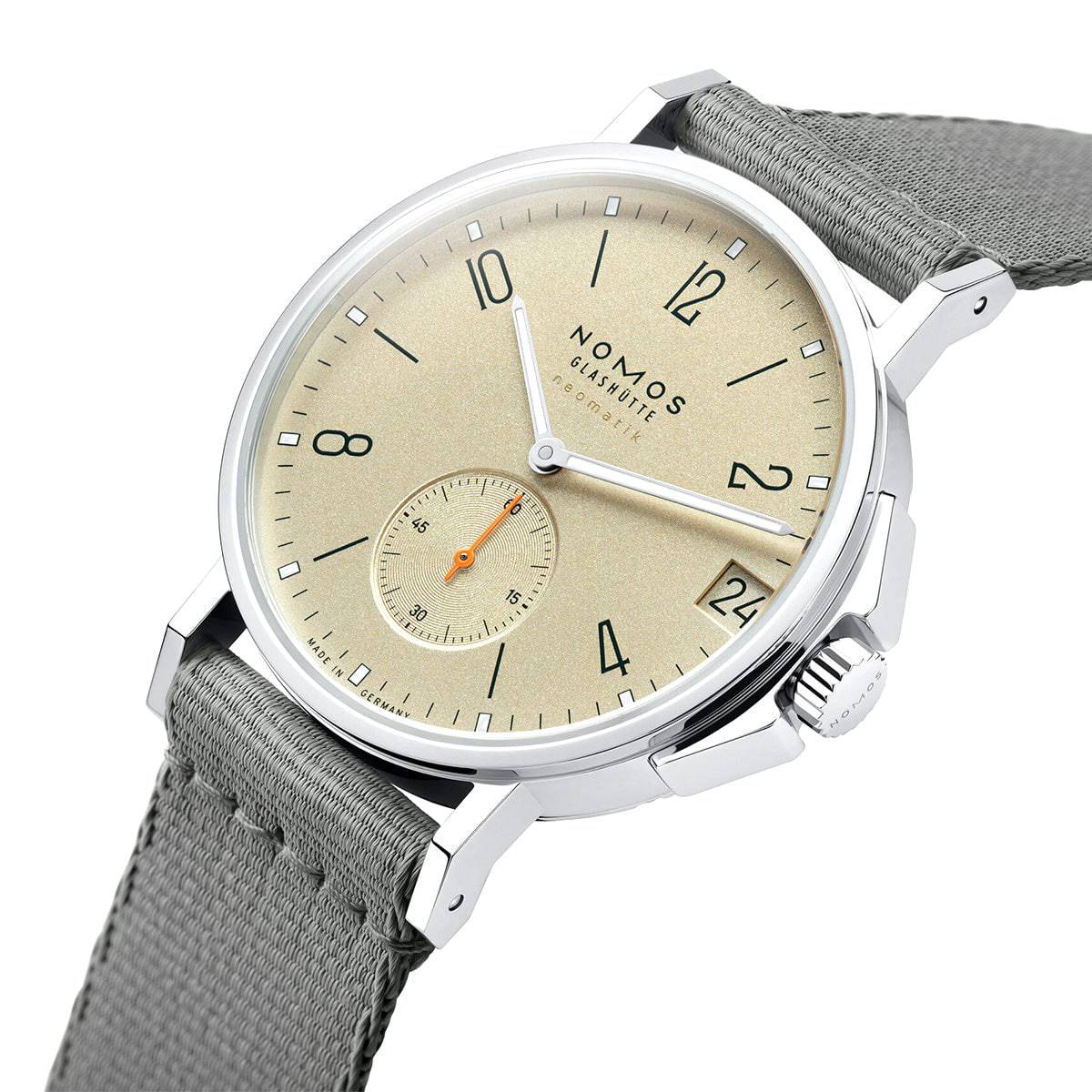 Ahoi Neomatik 38mm Date Sand Dial Sky Automatic Watch