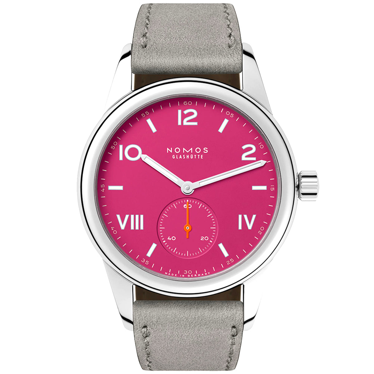 Club Campus 36mm Deep Pink Dial Manual-Wind Watch