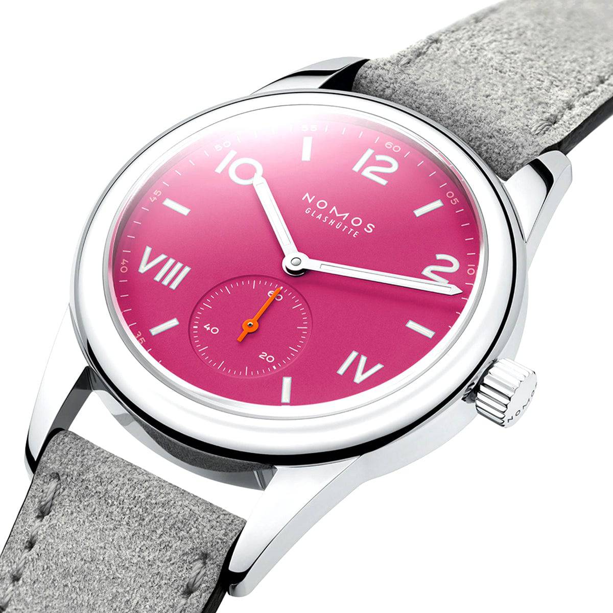 Club Campus 36mm Deep Pink Dial Manual-Wind Watch