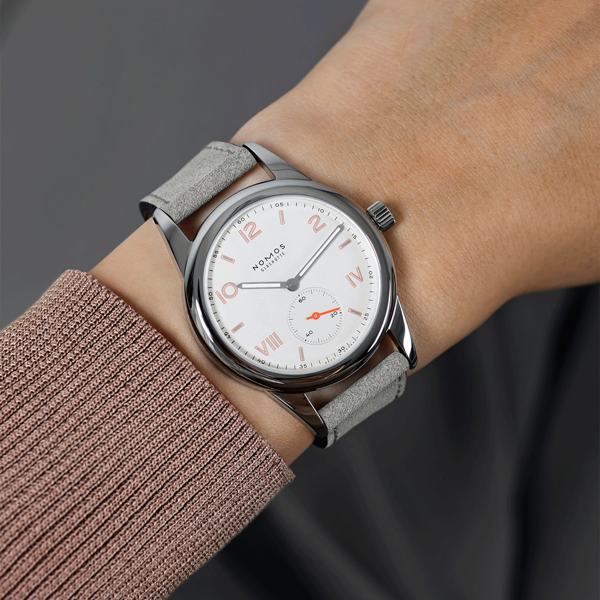 NOMOS Glashütte Club Campus 36mm White Dial Manual-Wind Watch . - Berry's Jewellers