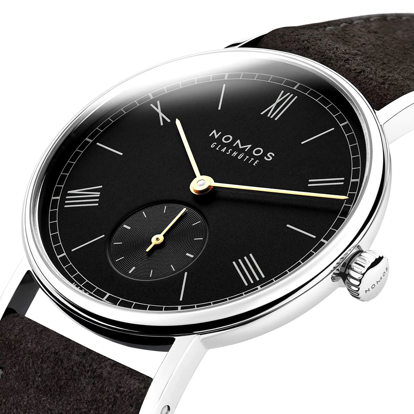 Ludwig 33mm Noir Black Dial Manual-Wind Watch