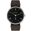 NOMOS Glashütte Ludwig 33mm Noir Black Dial Manual-Wind Watch - Berry's Jewellers